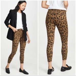 L'AGENCE Margot High Rise Spot Animal Print Skinny Jeans 23